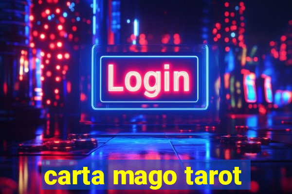 carta mago tarot